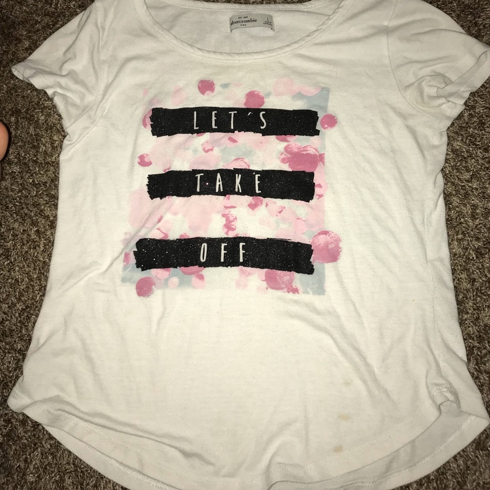 Abercrombie cropped t-shirt